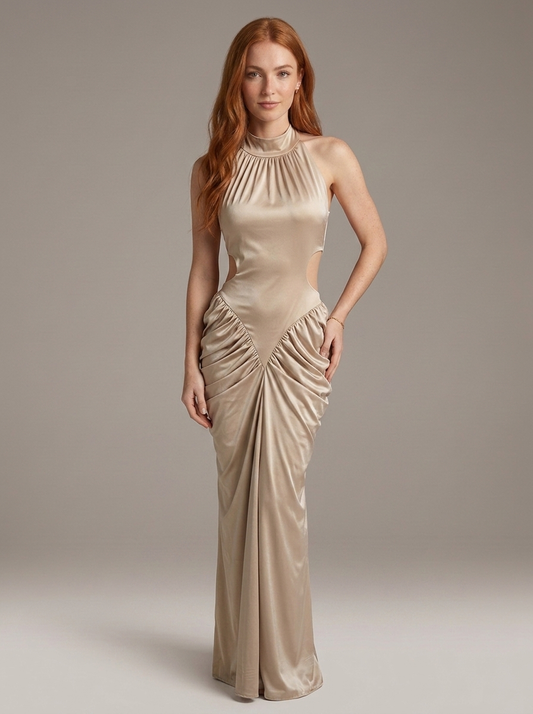 Seniorita Maxi Dress σε Μπεζ