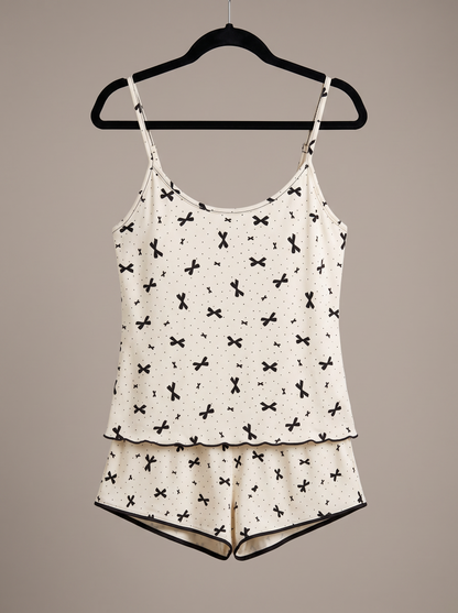 Bow Chic Πιτζάμα Σετ