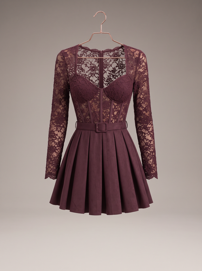 Μίνι Φόρεμα “Lace Corset”