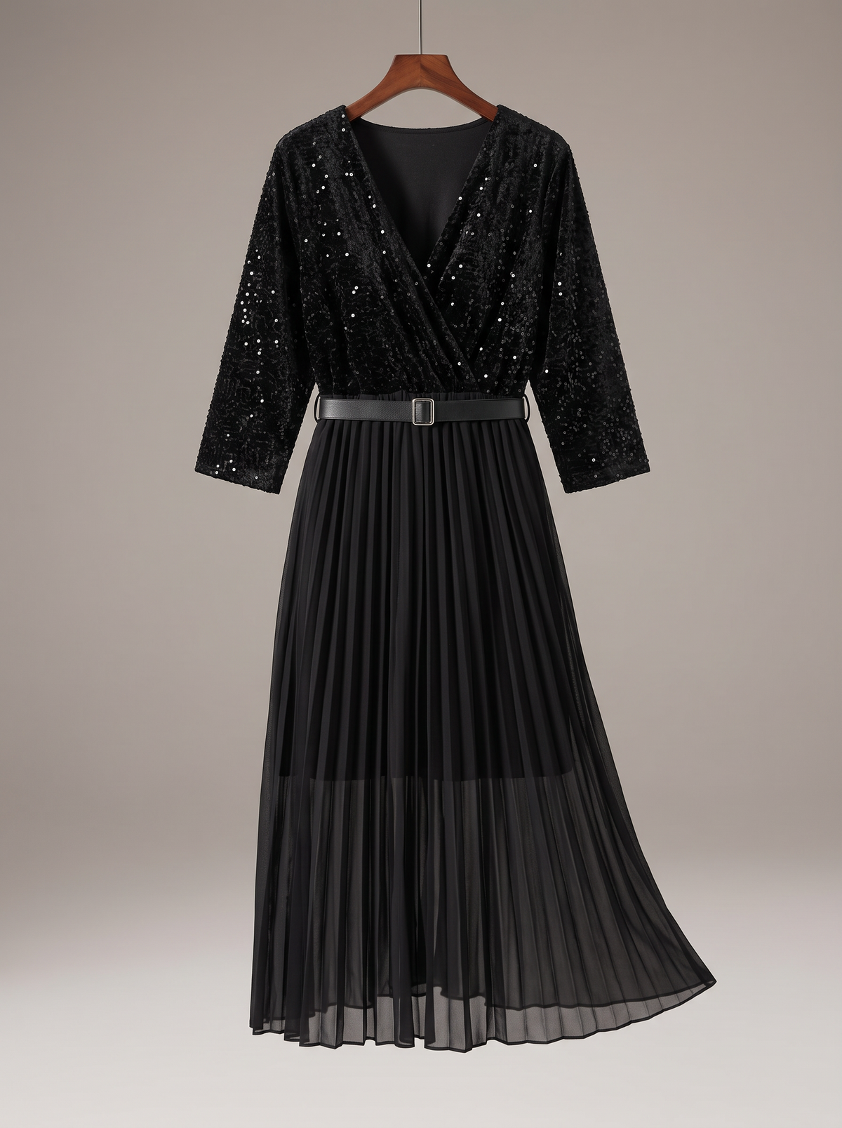 Μίντι Φόρεμα “Velvet Pleat”